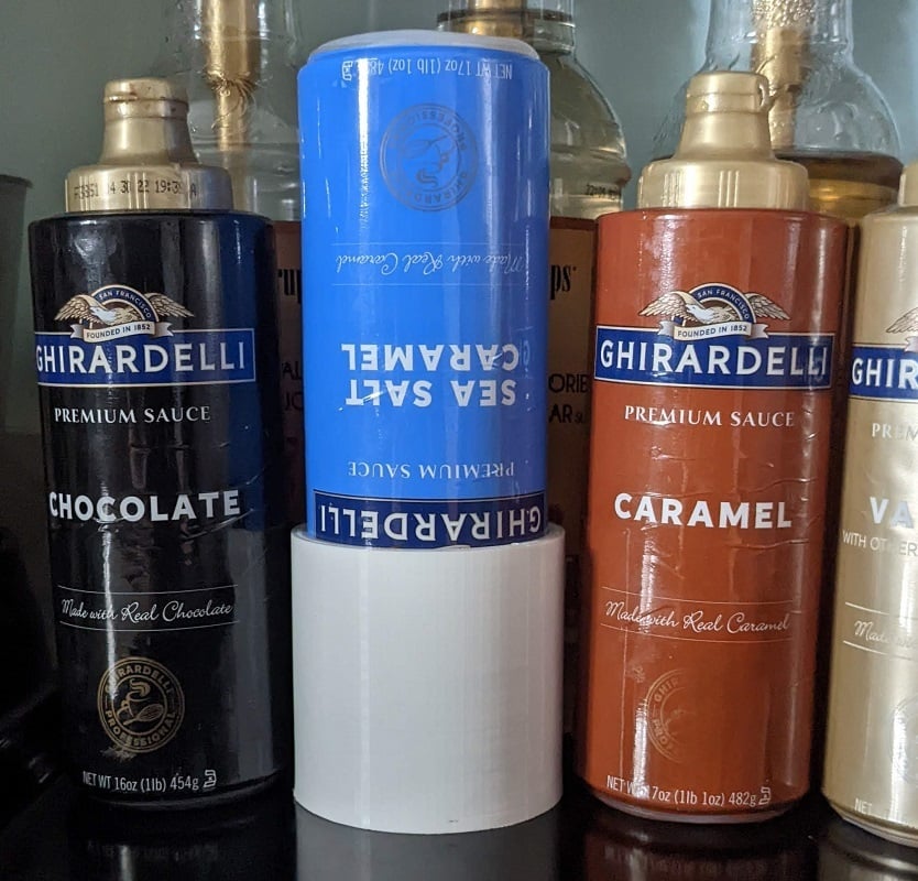 Kahvisiirappipidike Ghirardellille (1 pullo)