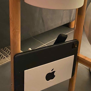 iPad- ja kaukosäätimen pidike Satsumas Ikea -tuotteelle
