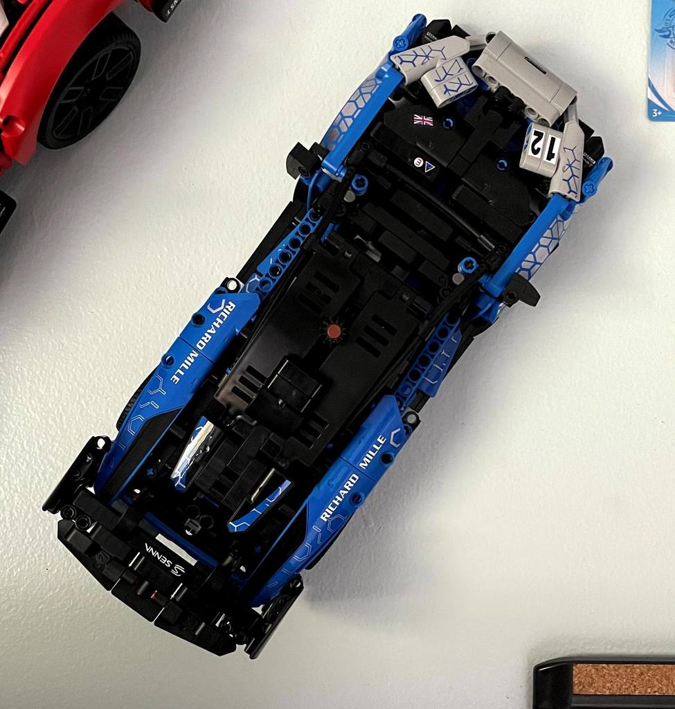 Seinäkiinnike LEGO McLaren Senna -pelille