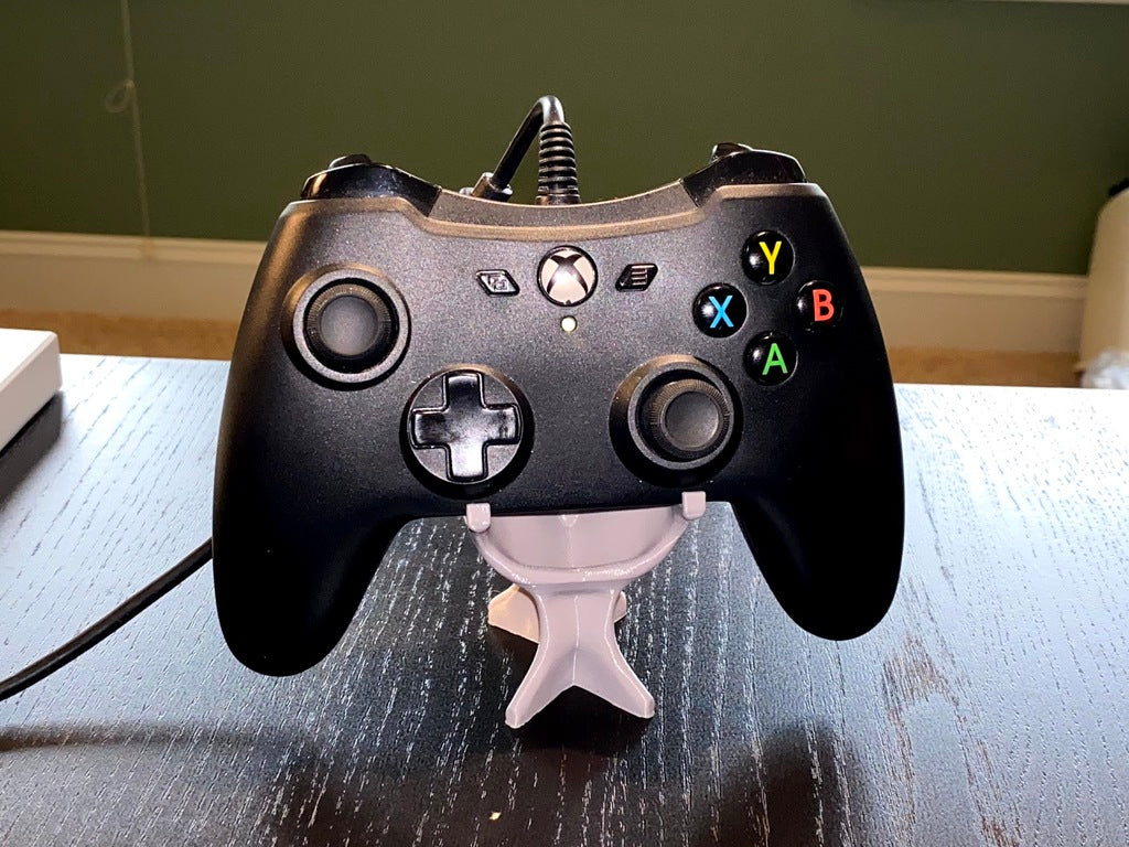Tyylikäs Xbox-ohjaimen jalusta generatiivisessa suunnittelussa