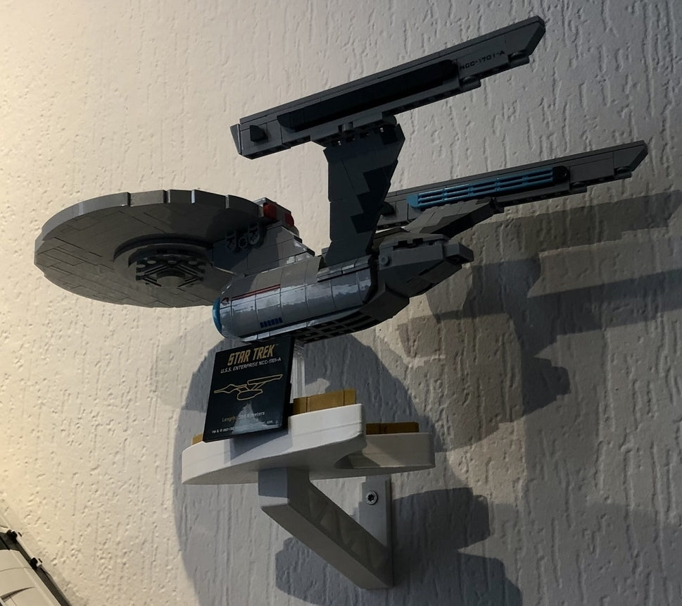 Seinäkiinnike BlueBrixx Star Trek -malleille