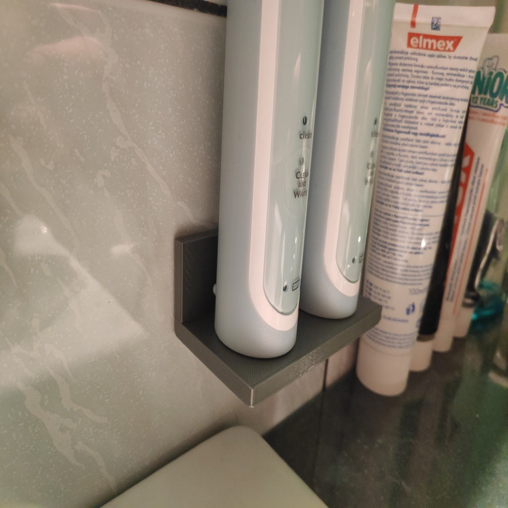 Philips Sonicare -seinäkiinnitys kahdelle hammasharjalle