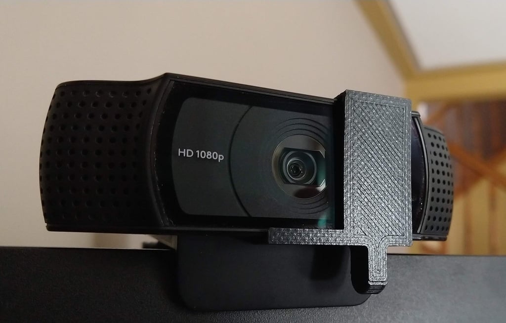Logitech C920 -webkameran yksityisyyslinssin liukusuojaus