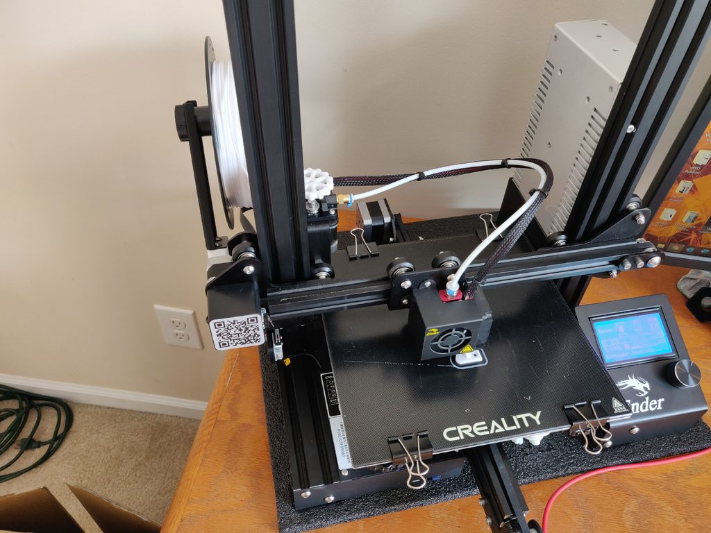 Ender 3:n takarullapidike (CHEP:n uudelleensuunnittelu)