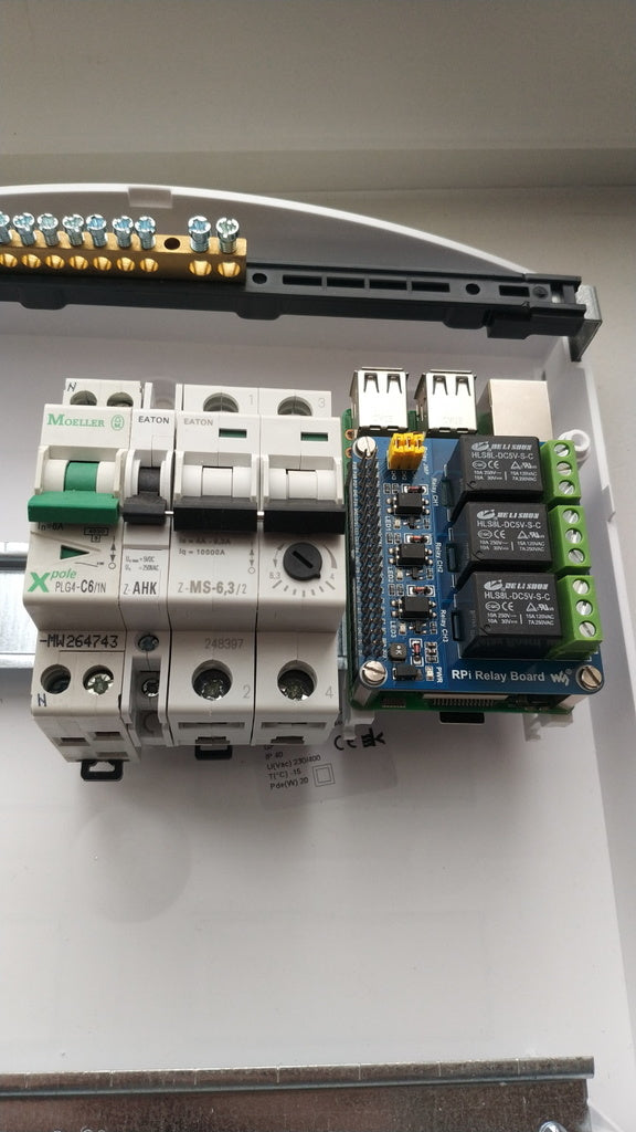 Din-Rail Kiinnitys Raspberry Pi 3B+ Profiili - M3 Pultit