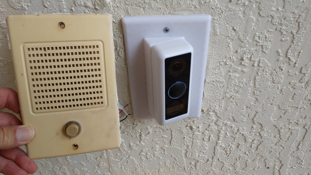 Ubiquiti G4 -ovikellon seinälevy Nutonelle