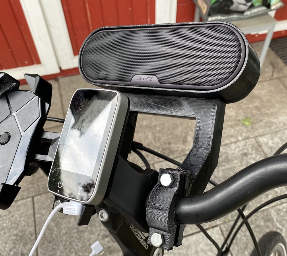 Pyöräteline Sony SRS-XB2 Bluetooth-kaiuttimelle