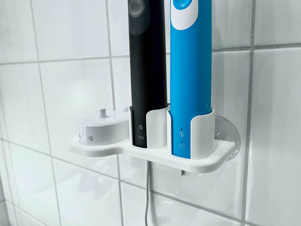 Philips Sonicare -hammasharjan pidike 2 hammasharjalle ja laturille