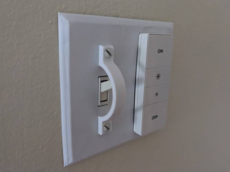 Pidike Philips Hue -kaukosäätimelle - Sopii pienille valokytkimille