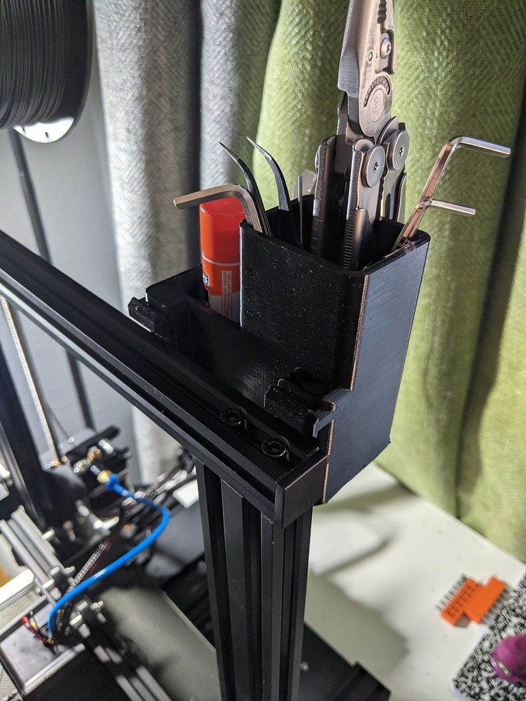 Ender 3 V2 -työkalupakki sivu-/yläasennukseen