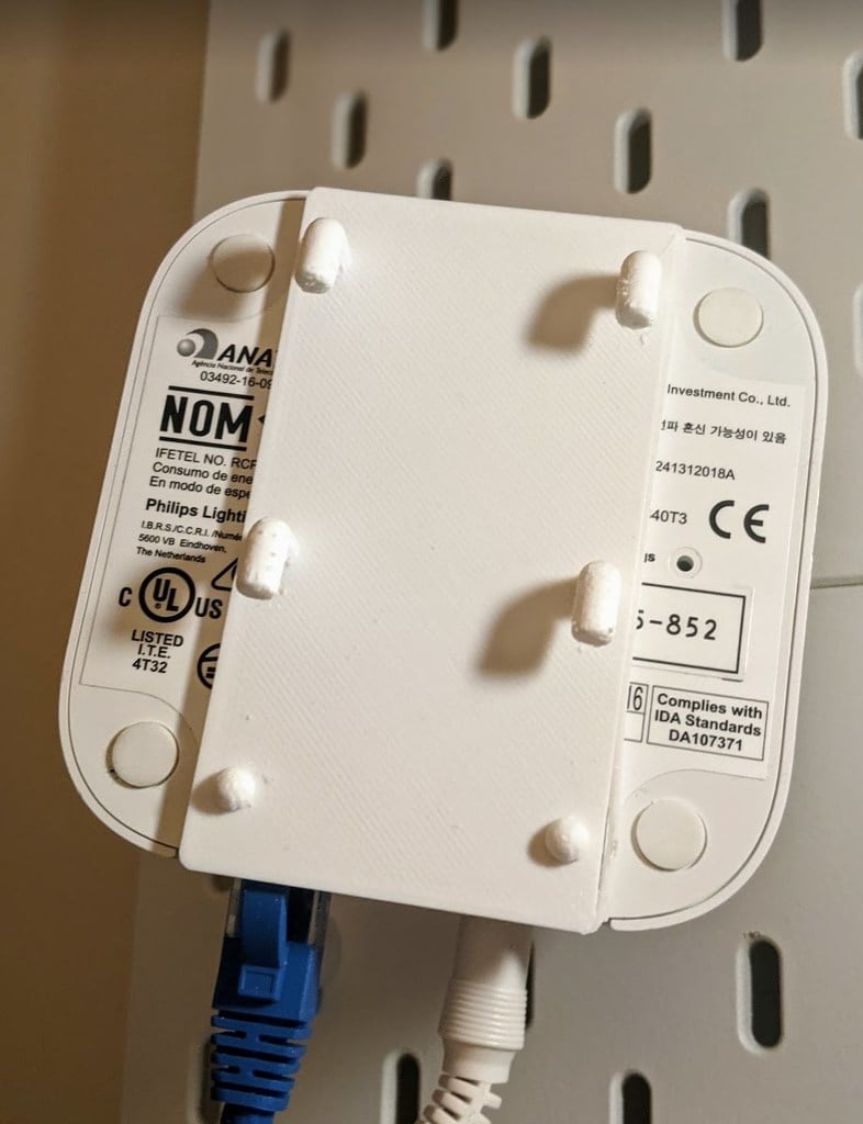 Philips Hue Hub v2.1 Skadis Kiinnitys