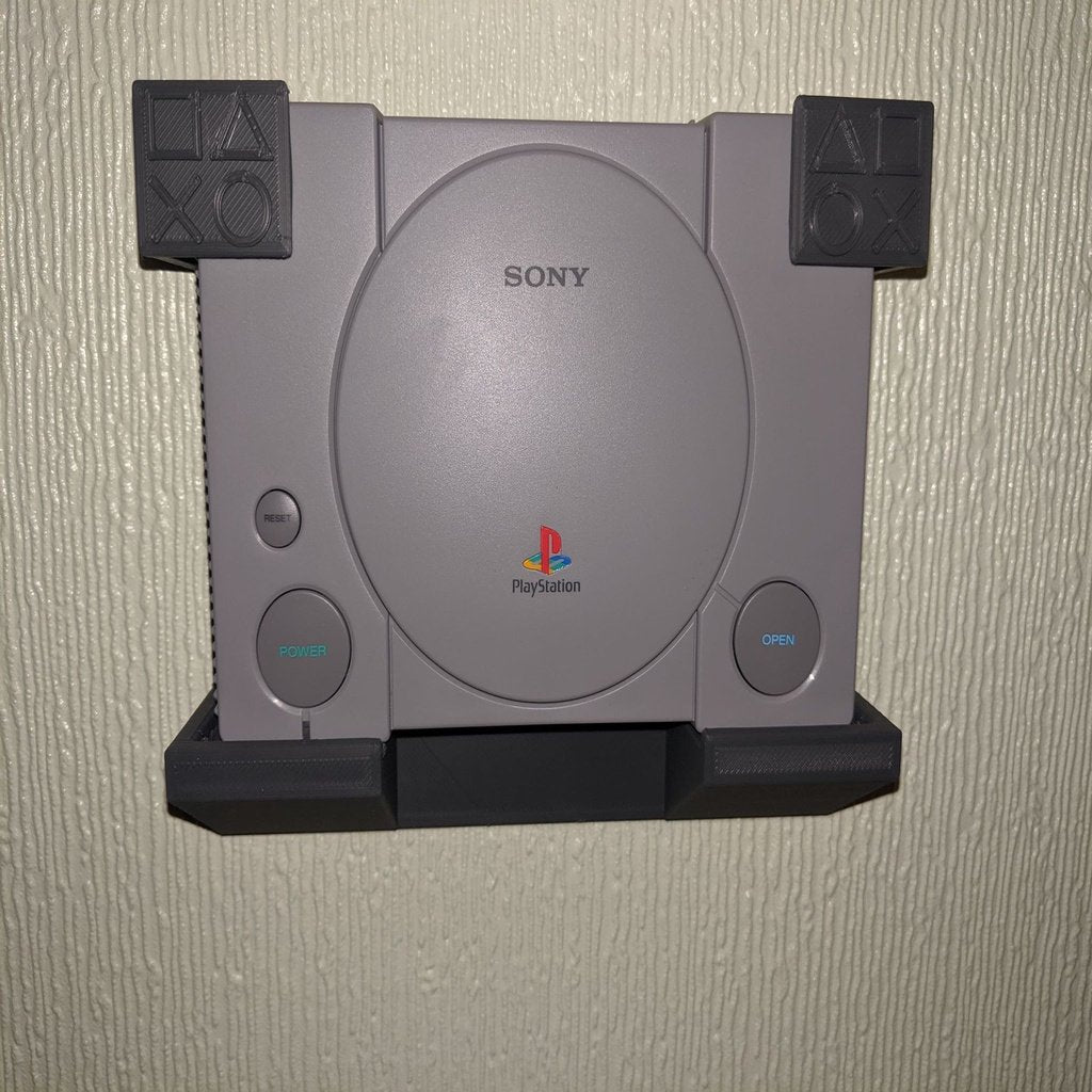 Seinäkiinnike PlayStation 1 Classic -konsolille