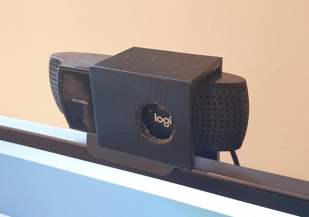 Logitech C922 -verkkokameran linssin suojus