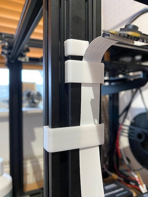 Ender Frame Clips - kaapeliklipsit kaapeleiden siistimiseen (Ender3 - 5, Creality)