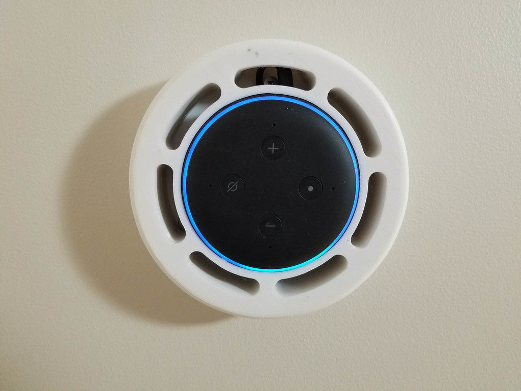 Alexa Dot V3 -seinäteline