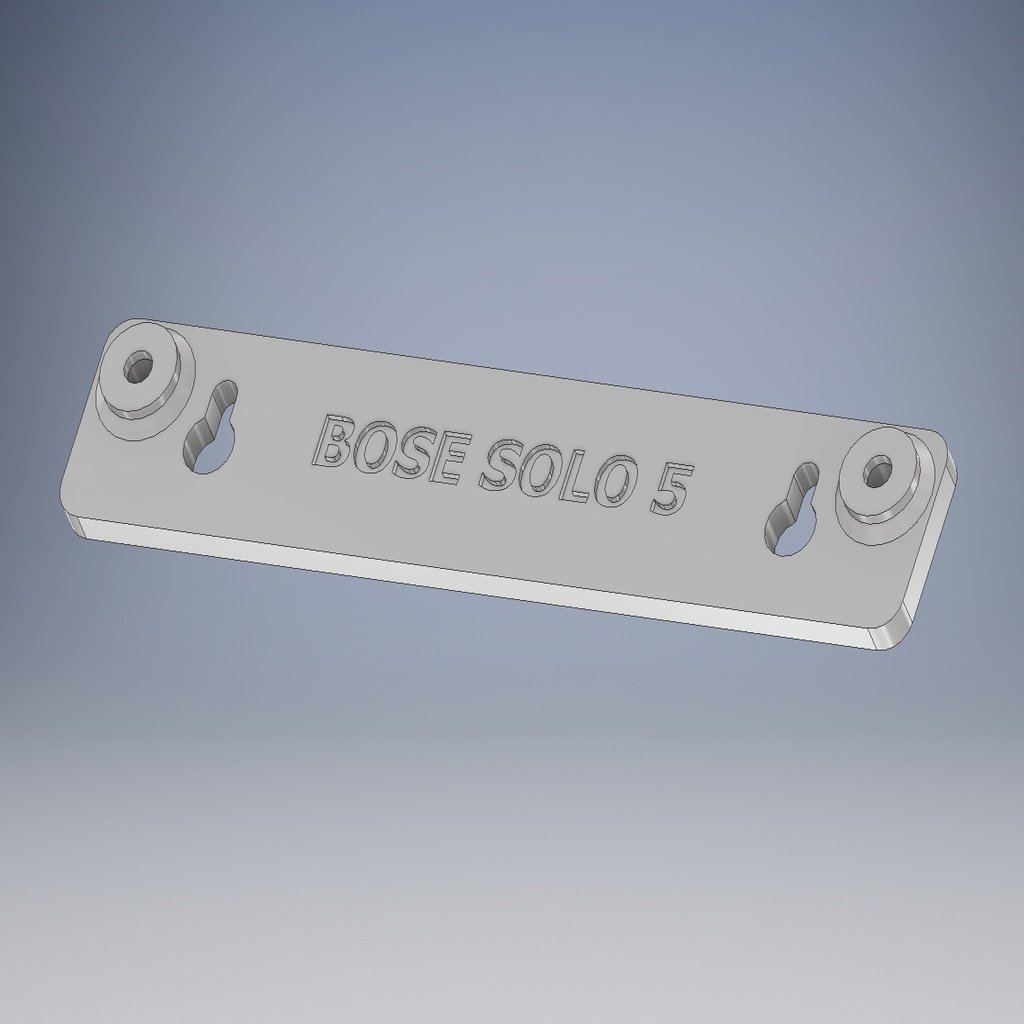 Bose Solo 5 Seinäkiinnitys