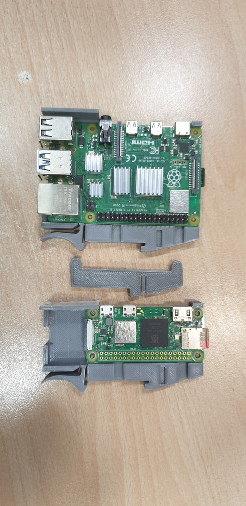 DIN-kiskoasennus Raspberry Pi Zero/Zero 2:lle