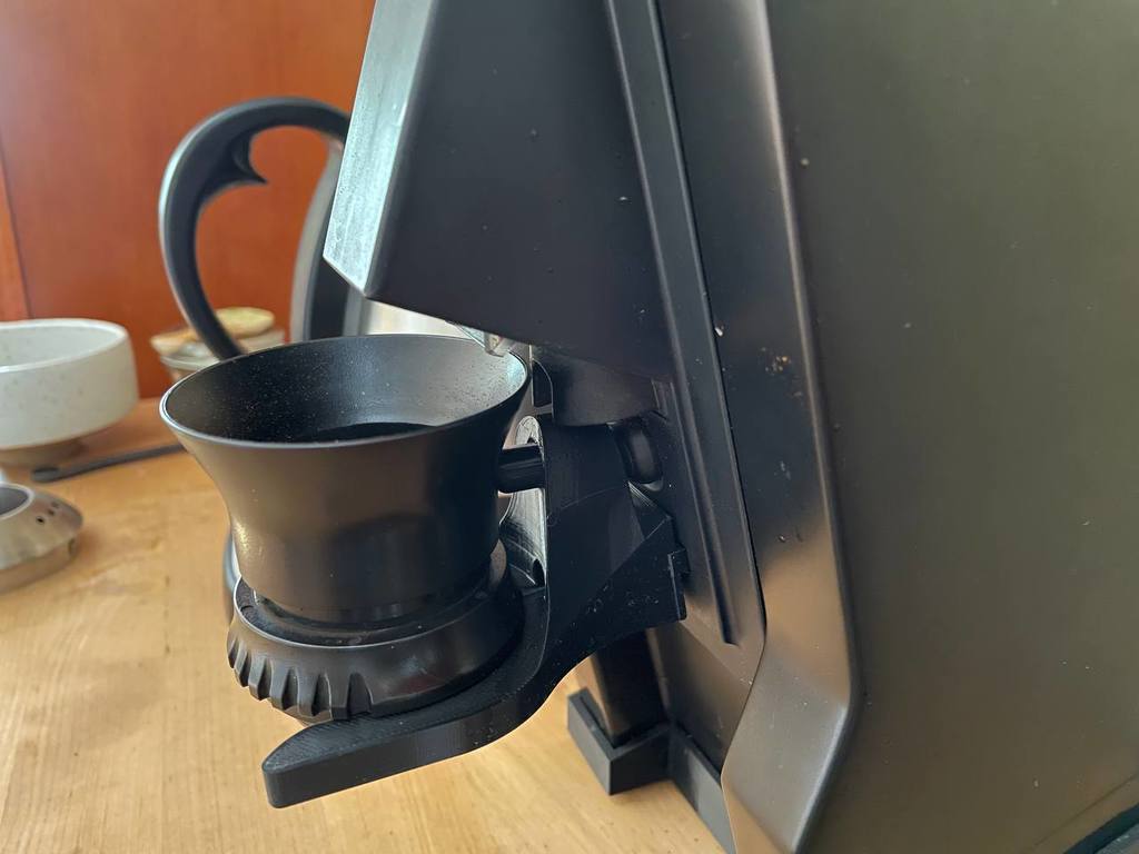 Eureka Mignon Notte til Flair Classic portafilter -sovitin