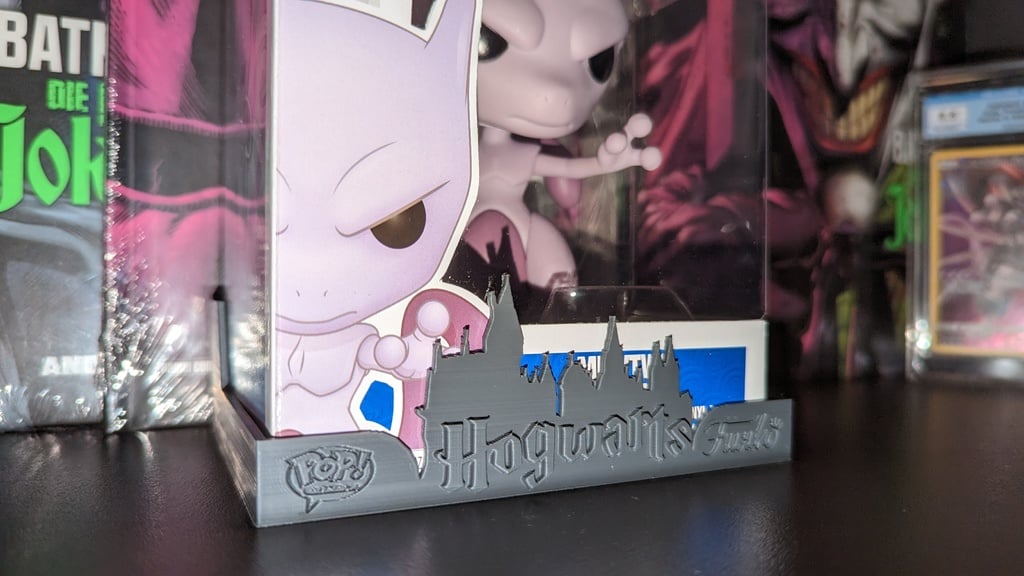 Hogwarts seinänäyttö Funko Pop -hahmoille