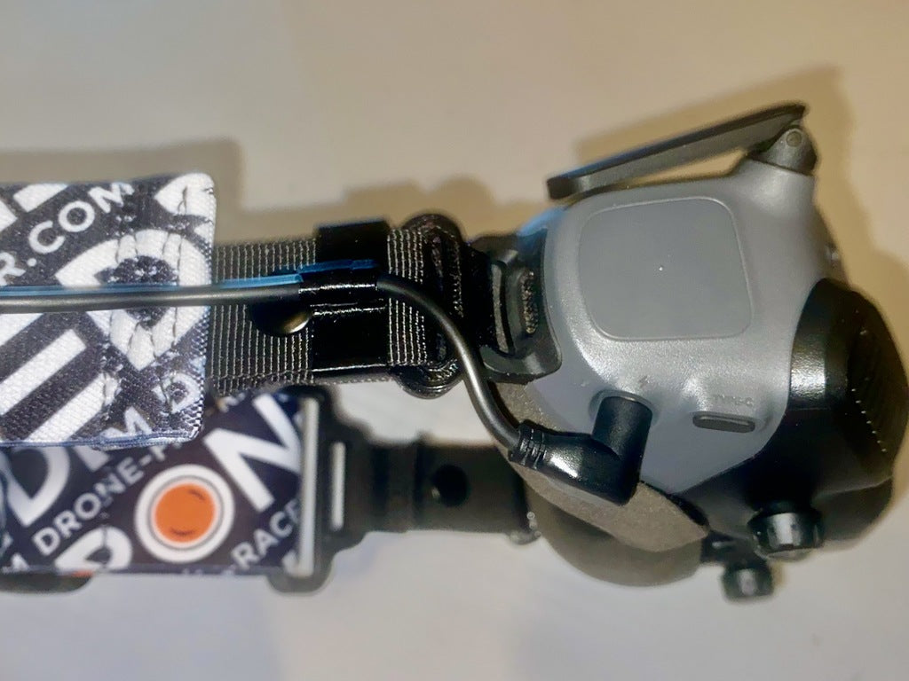 DJI GOGGLES 2 -kaapelinpidin (25 mm leveä) non G2 -hihnalle