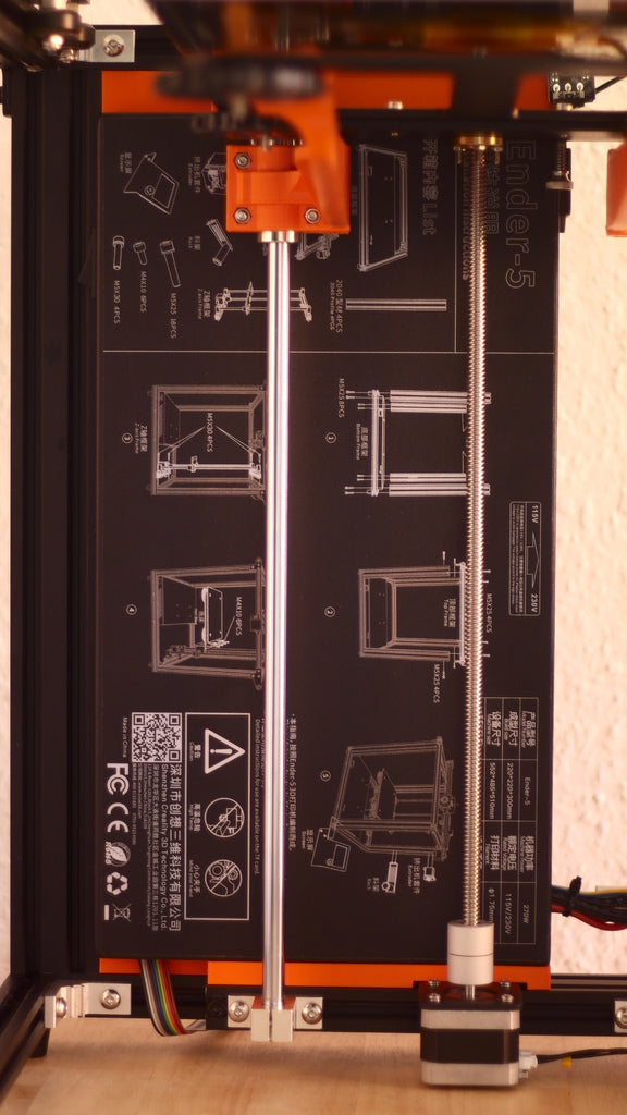 Ender-5 Laukun asennus
