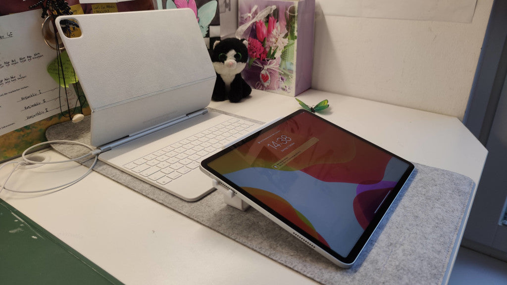 Piirtoteline iPad Pro 2021:lle (12,9'), jossa on Apple Pencil -tuki