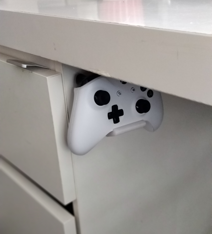 Minimaalinen Xbox One S -ohjaimen seinäteline / Kiinnike