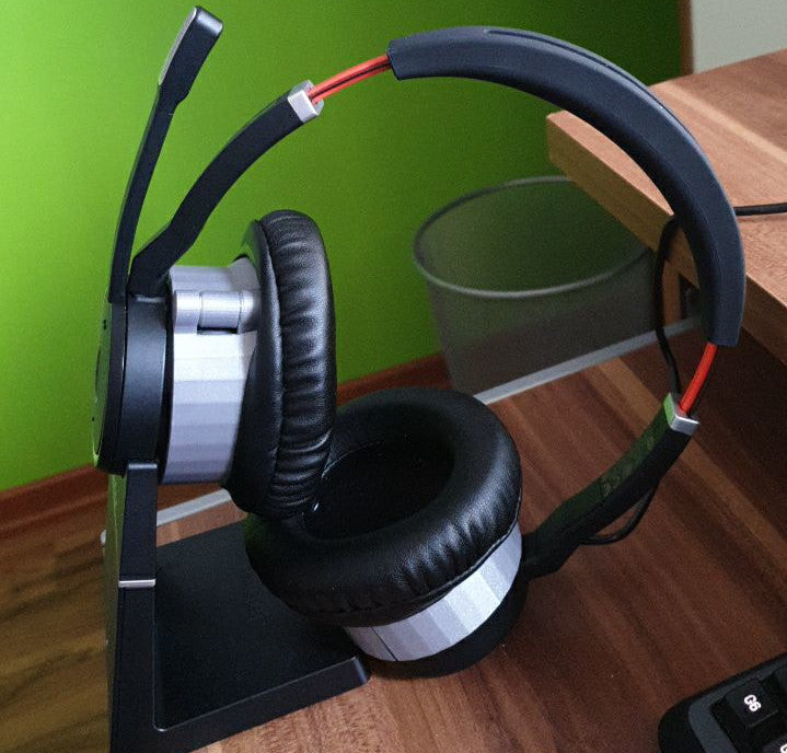 Parannettu mukavuus: Jabra Evolve 75 -adapteri Over-Ear -korvatyynyille