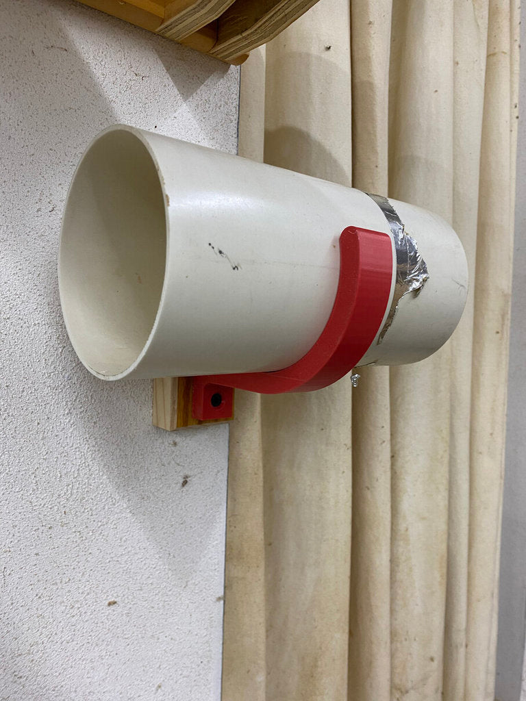 PVC-putken ripustin - 4 tuumaa