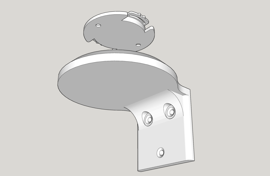 Xiaomi Mi Home Security Camera 360 - seinäkiinnitys