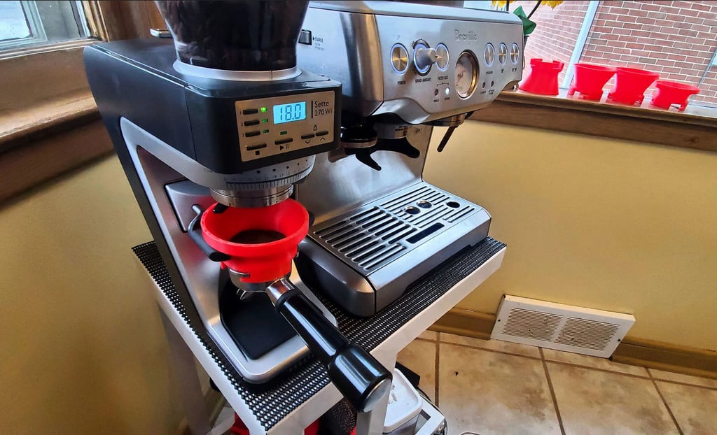Breville 54 mm:n annostelukaukalo Baratza Sette 270wi -myllyyn