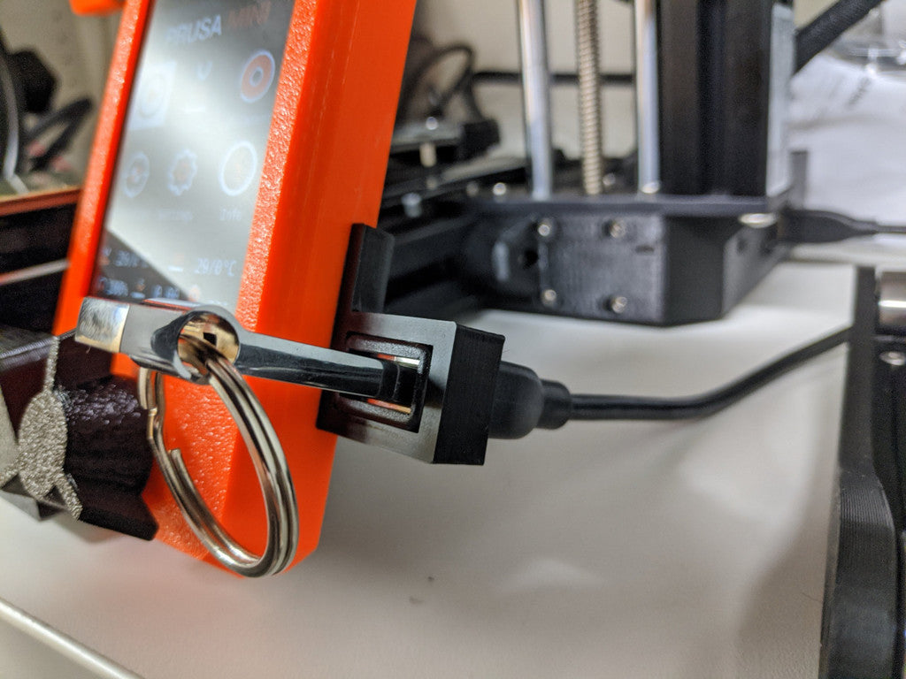 Prusa MINI USB-kaapelin pidike
