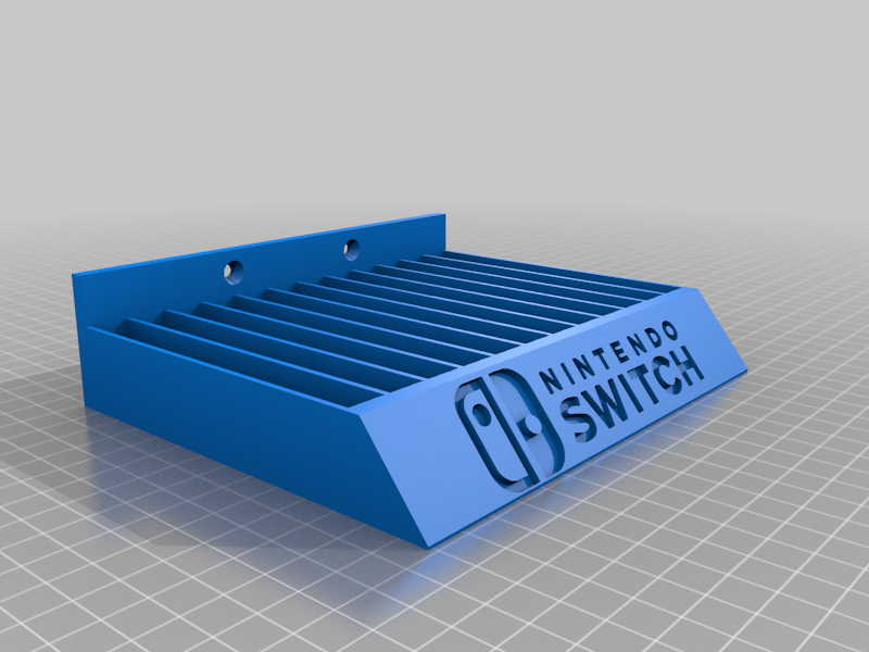 Nintendo Switch -pelikotelo seinäkiinnityksellä