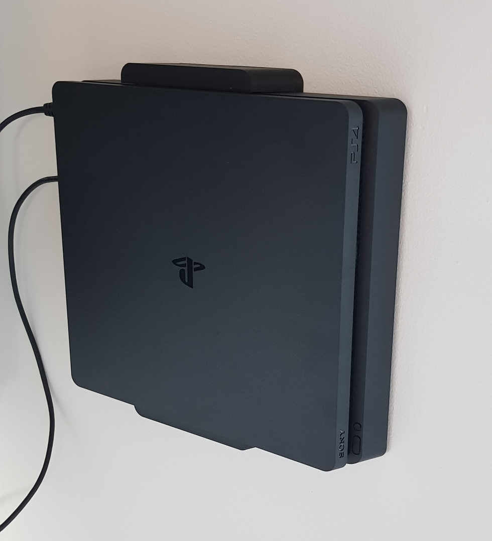 PS4 SLIM Seinäteline