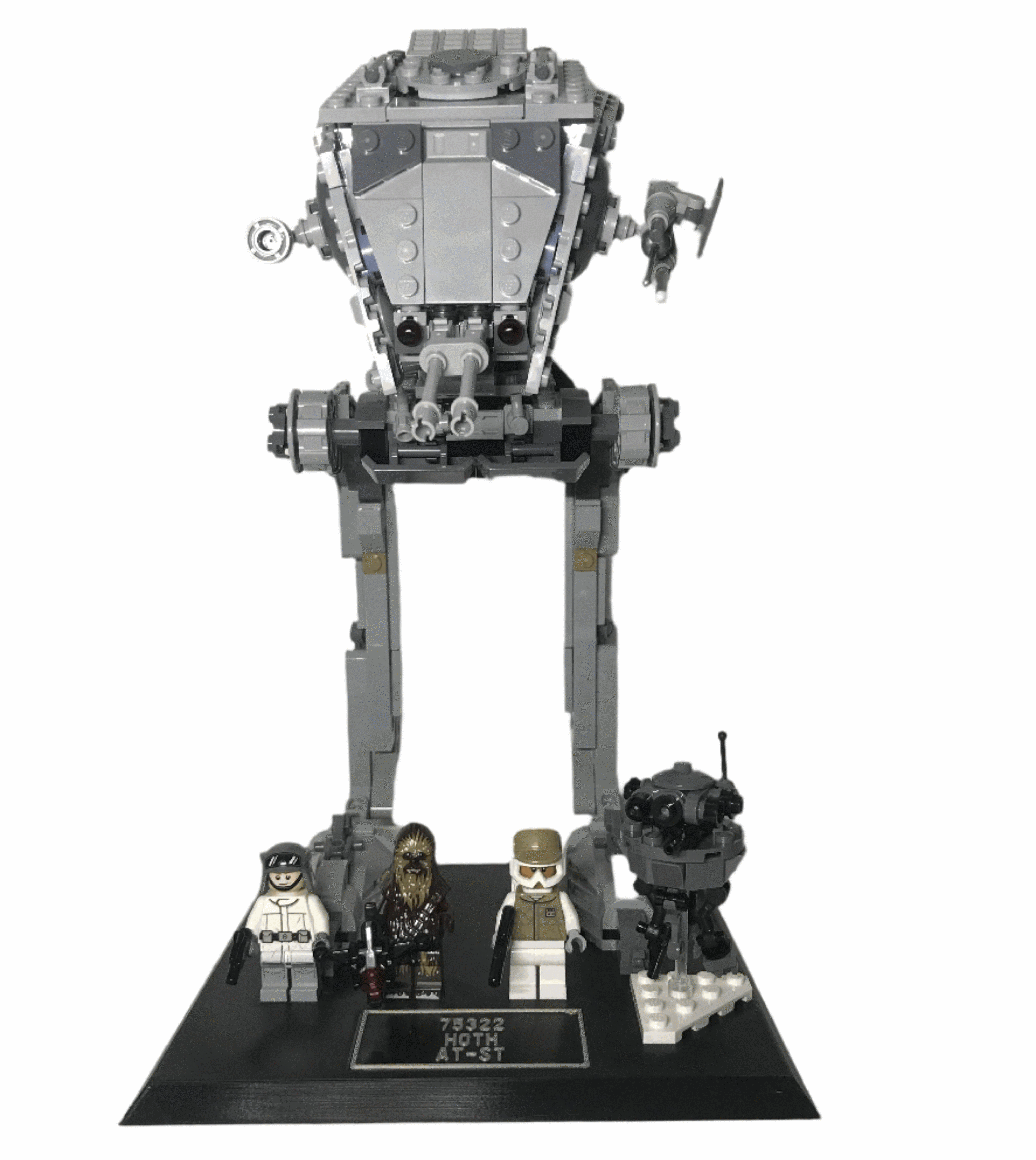 LEGO AT-ST -näyttöteline Starwarsille