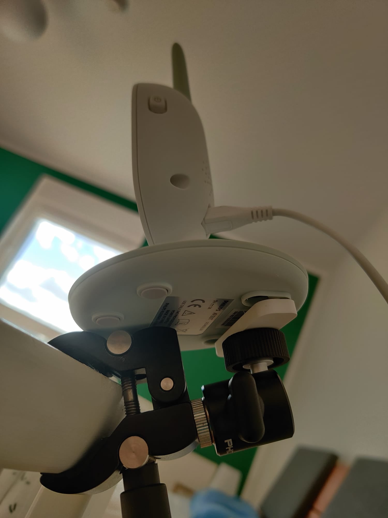 Philips Avent -vauvan monitorin jalustakiinnike