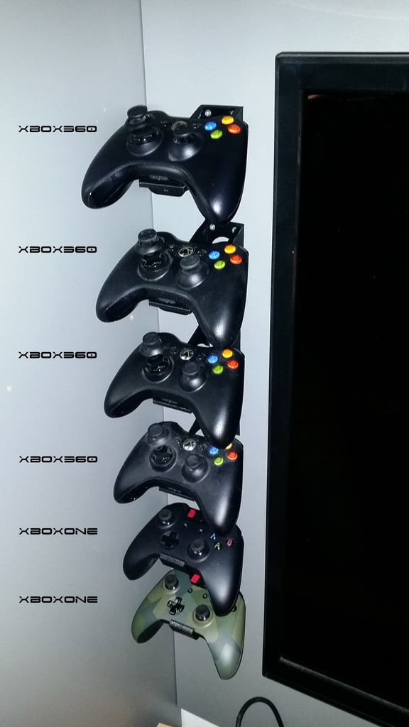Xbox One -ohjaimen seinä- tai kolikkokiinnike