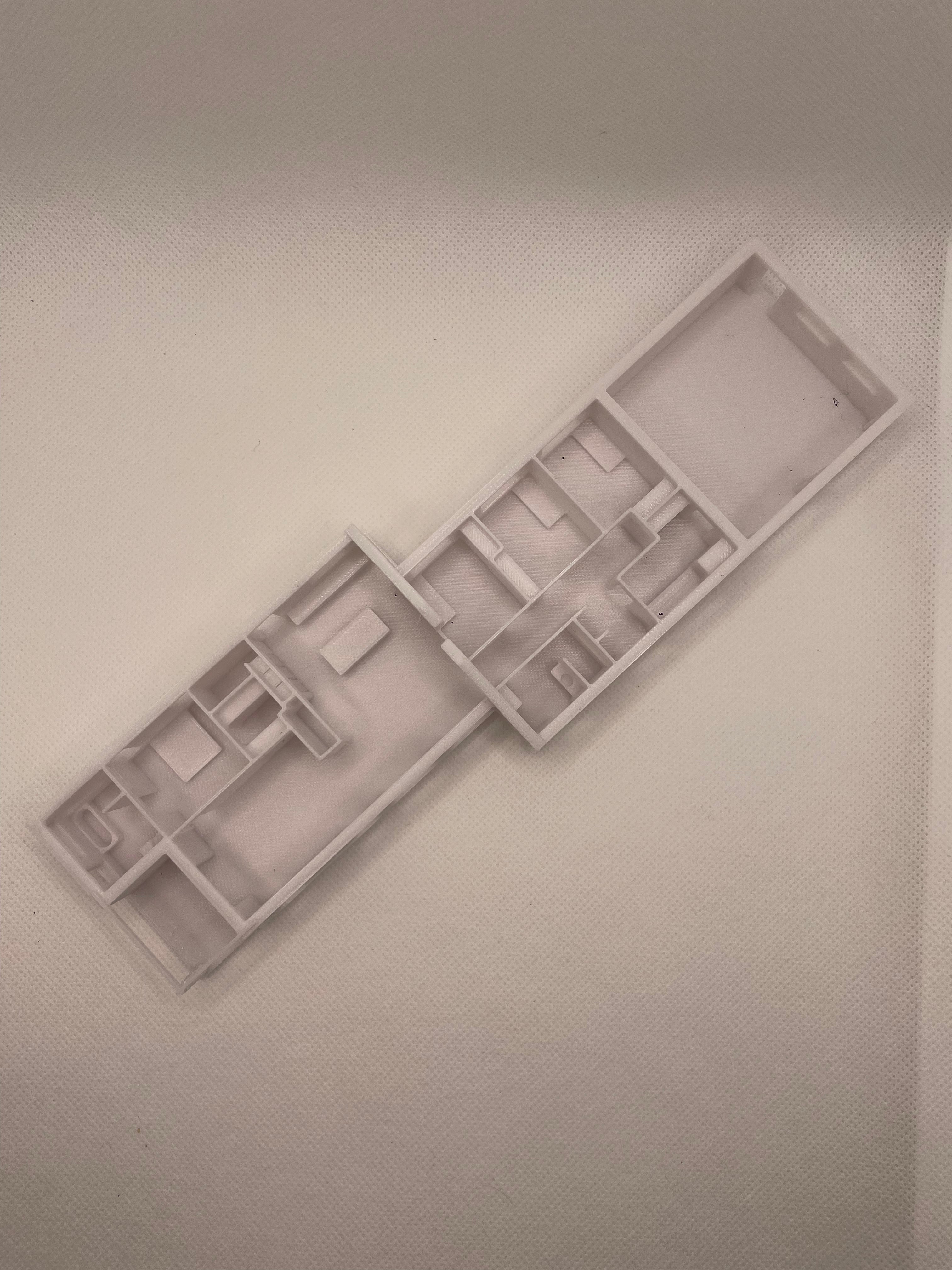 3D-tulostettu talo pohjapiirroksesta