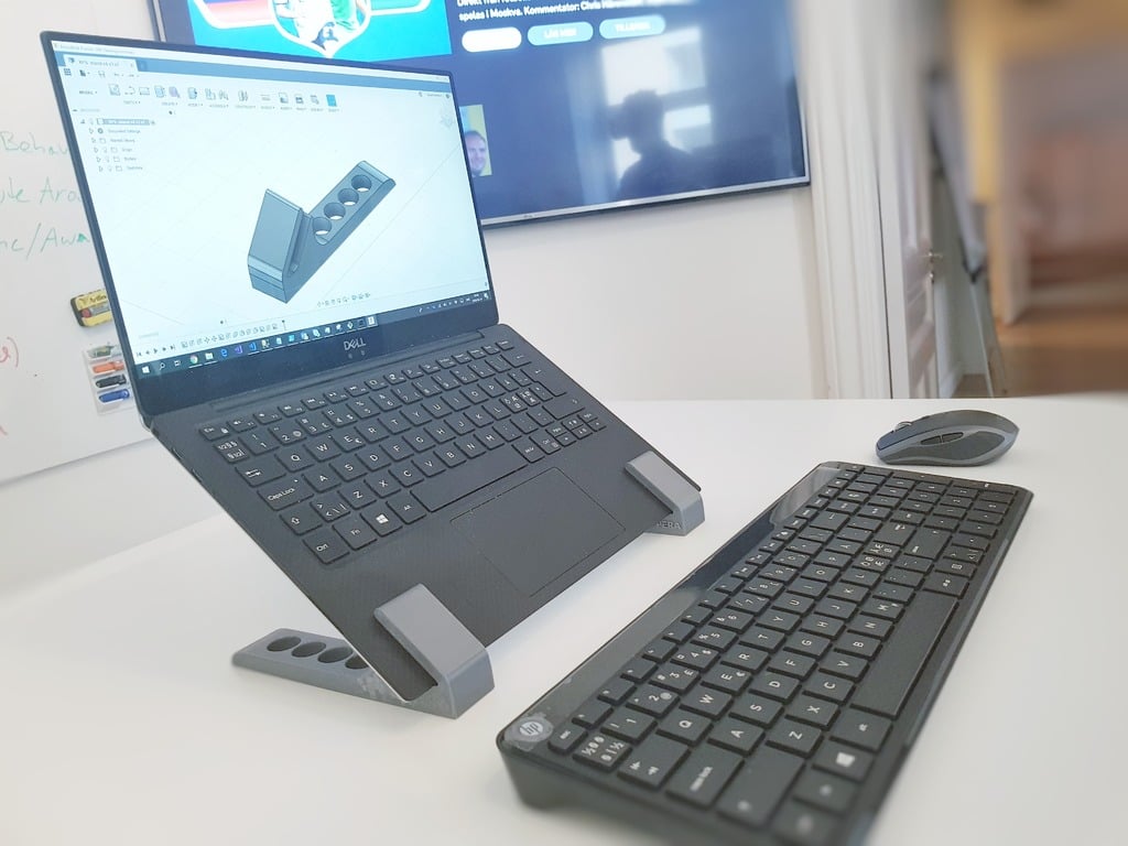 Kannettavan tietokoneen teline Ultrabookeille, kuten Dell XPS 13 ja Lenovo Carbon X1