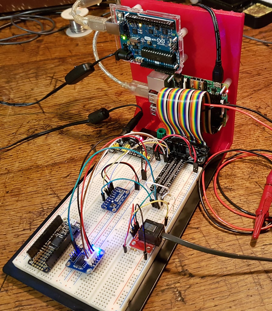 Vadelma &amp; Arduino leipätarjotin