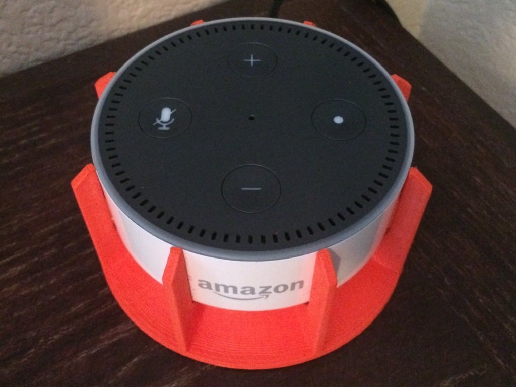 Amazon Echo Dot 2 -kaiutinvahvistin ja -jalusta