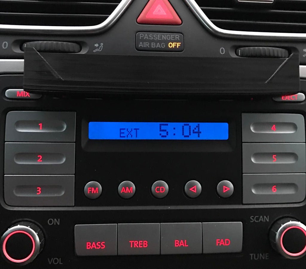 iPhone 6/7 Plus CD-alustan pidike VW Monsoon Car Stereolle [REMIX]