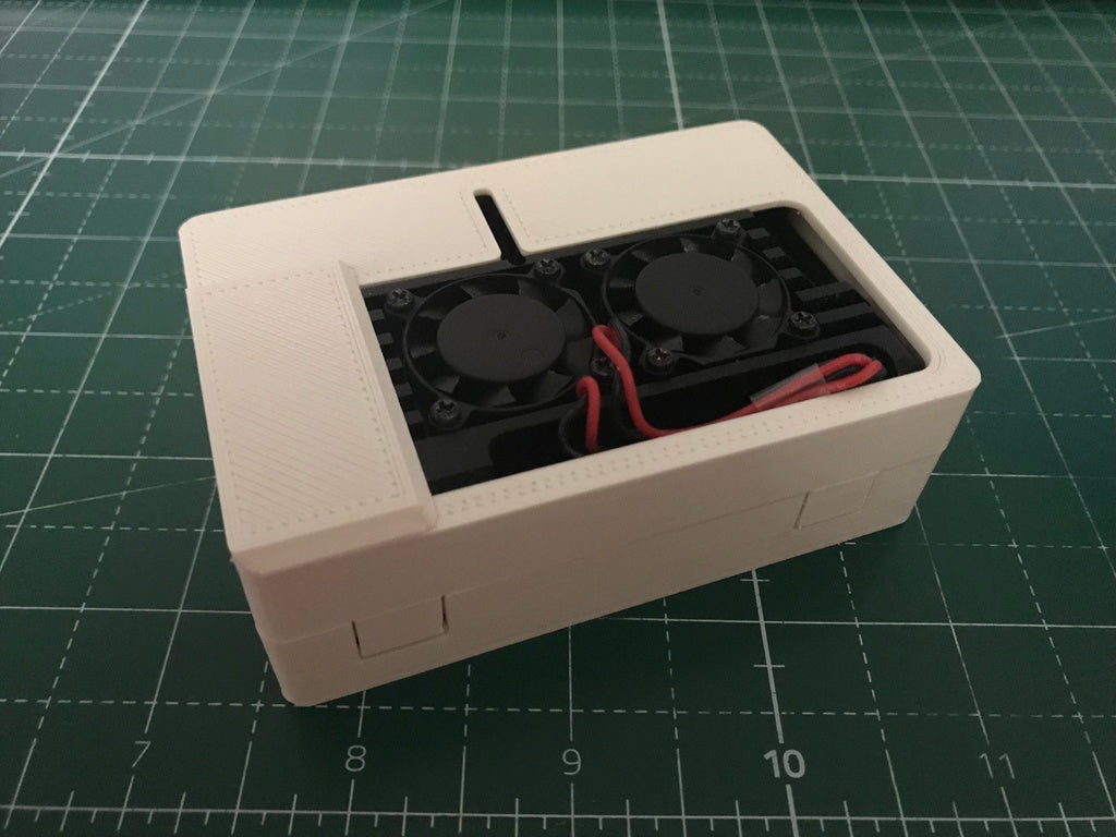 Anycubic Asennettavissa Gear Case Raspberry Pi 3 B+ kanssa GeeekPi Cooler