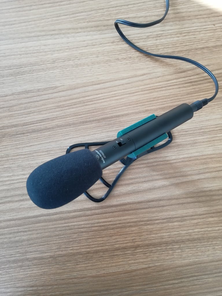 Säädettävä mikrofoniteline käsimikrofonille