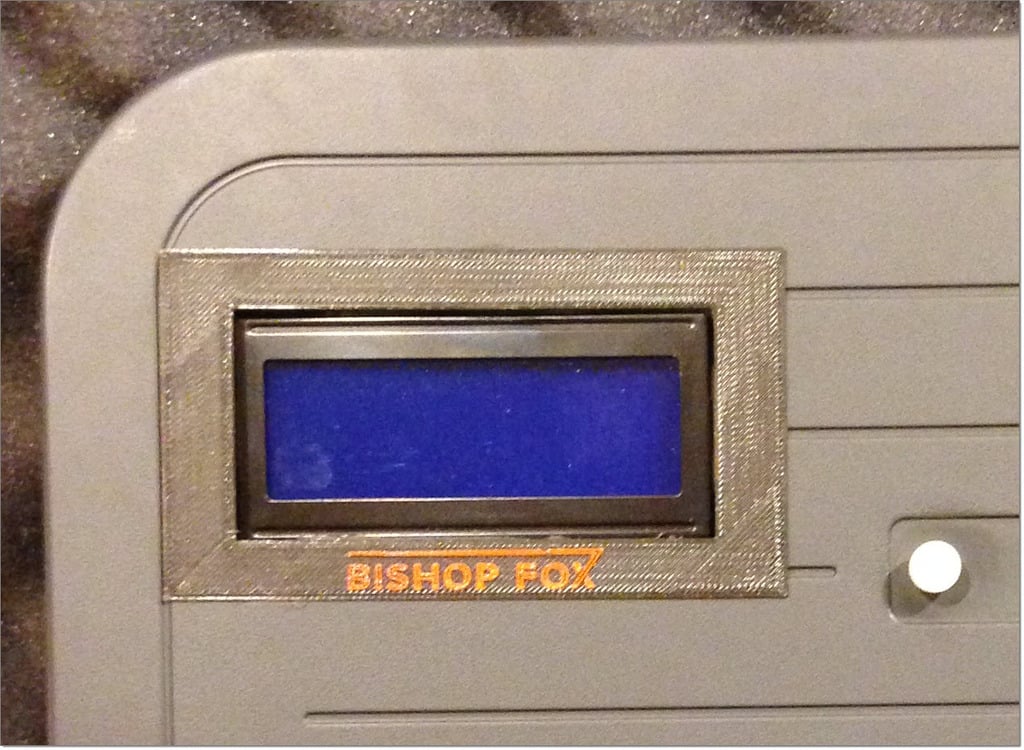 Bishop Foxin LCD-paneeli 20x4 Tastic RFID Thiefille