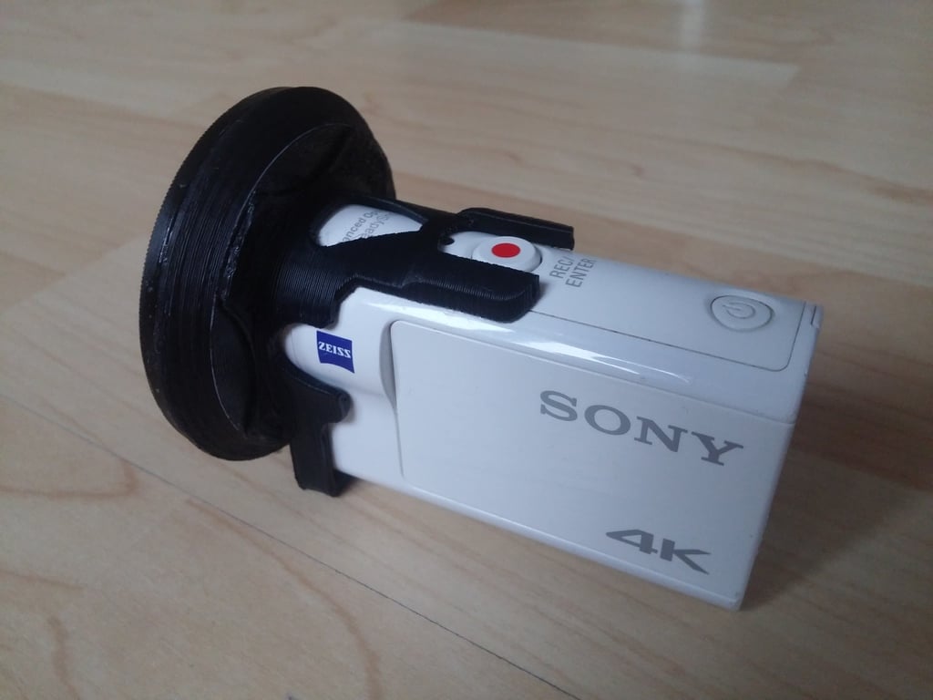 58 mm suodatinlinssin suojus Sony FDR 3000 -toimintakameralle