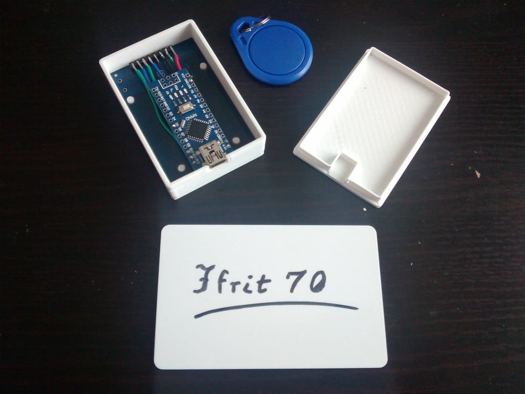 RFID Box RC522:lle ja Arduino Nanolle