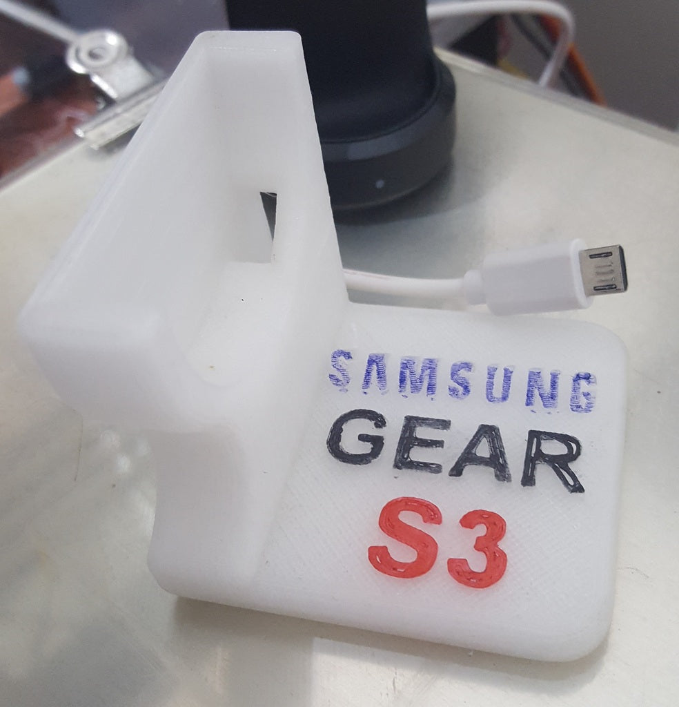 Samsung Galaxy Watch / Gear S3 laturin teline