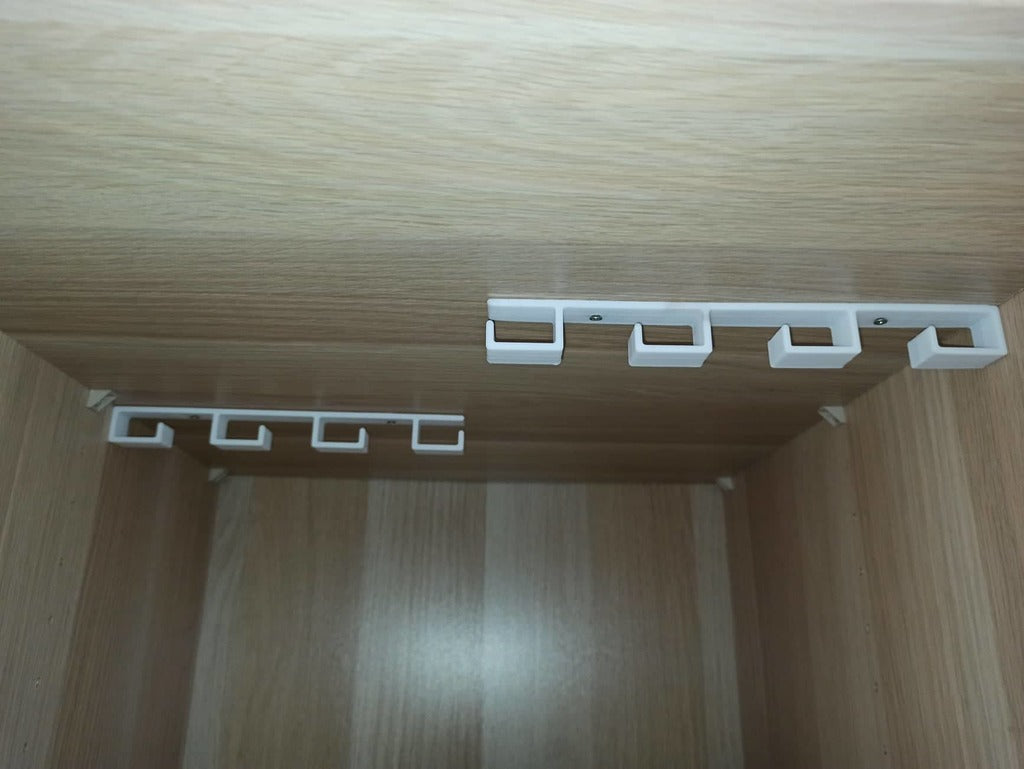 Seinäteline 4 korkille IKEA-kaappiin