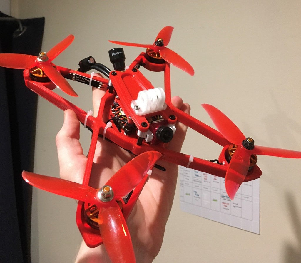 ARS-5 V2.0 5&quot; kilpa-droone GoPro -teline